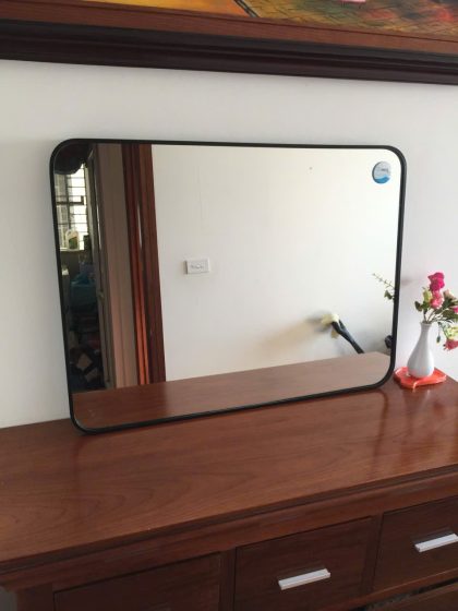 Gương khung nhôm chữ nhật - D805