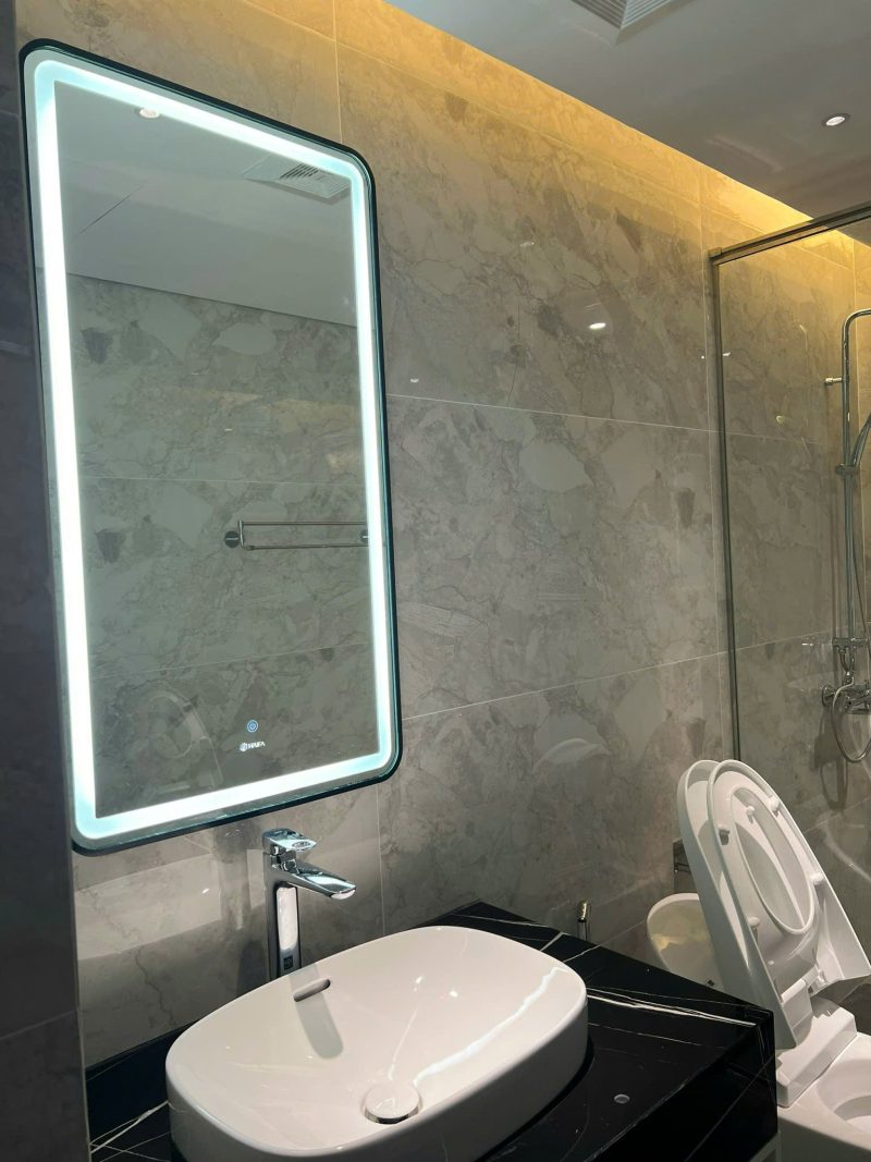 Gương khung nhôm chữ nhật - D805 - Hình ảnh 12